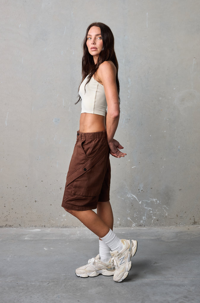 Legacy Pocket Short - Chocolate