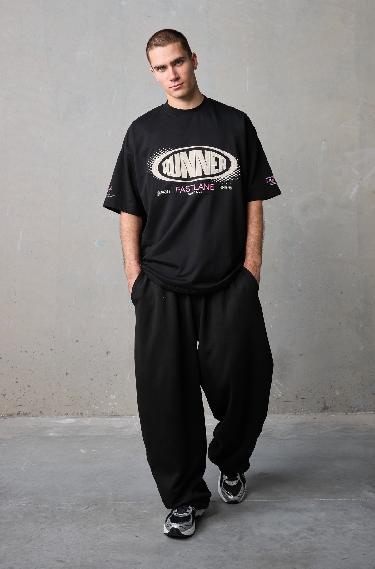 Fast Lane Tee - Black - Men