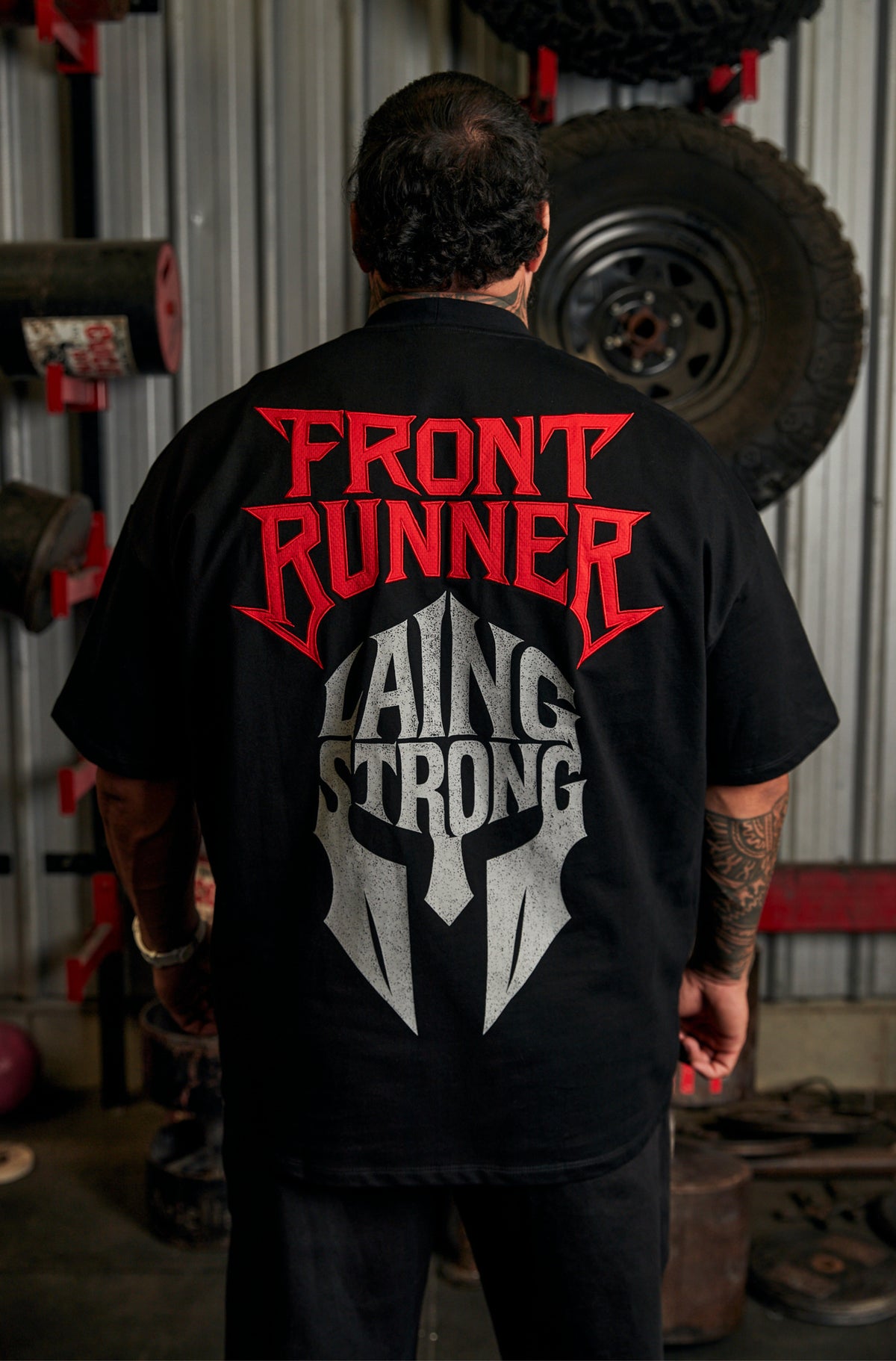 Laing Strong Legion Tee - Black - Men