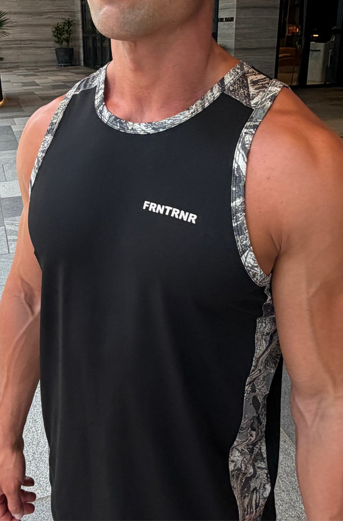 FR Performance Panel Singlet Black Camo