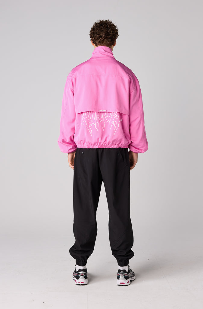 Fracture Bomber Jacket - Bubblegum