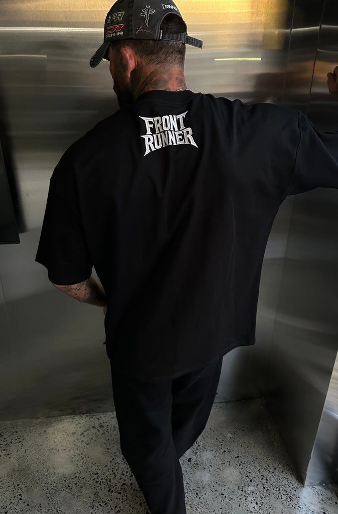 Signal Tee - Black Tiffany