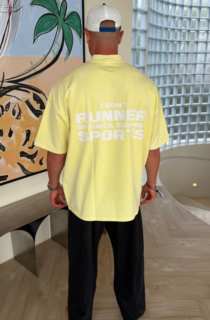 SS Sport Tee Lemon [men]