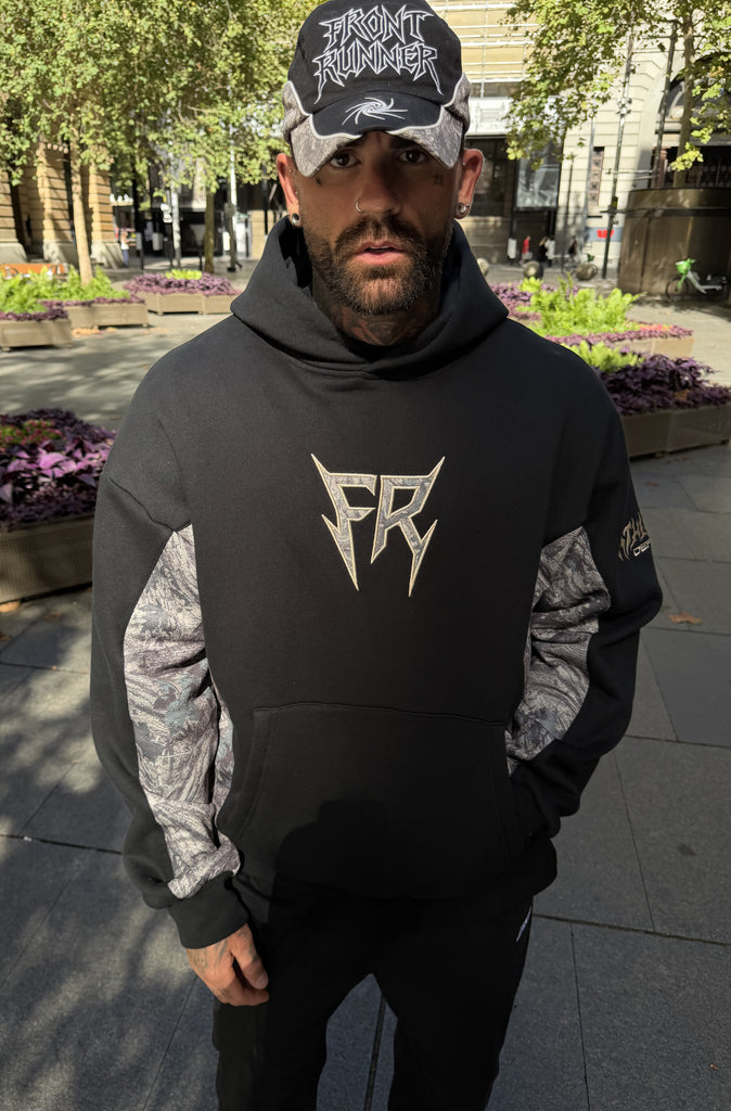 No Mercy Hoodie Black Camo