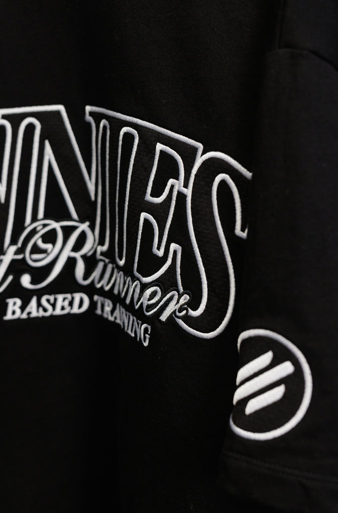 Cunnies Tee with Back Logos - Monochrome