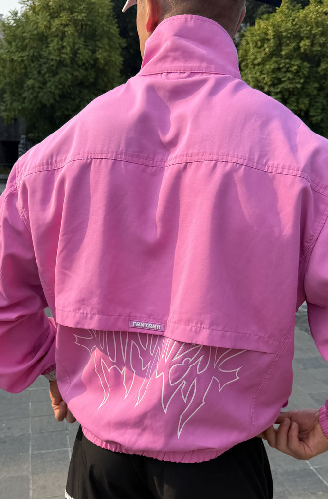 Fracture Bomber Jacket Bubblegum