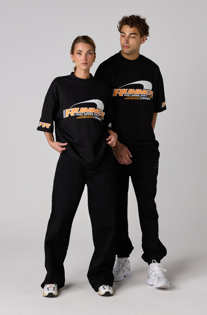 Circuit Tee - Black Mandarin