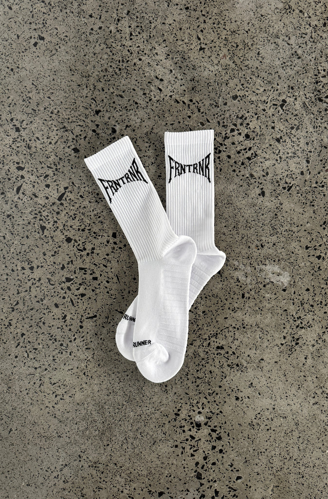 Workshop Socks 3pk - White/Black/Candy