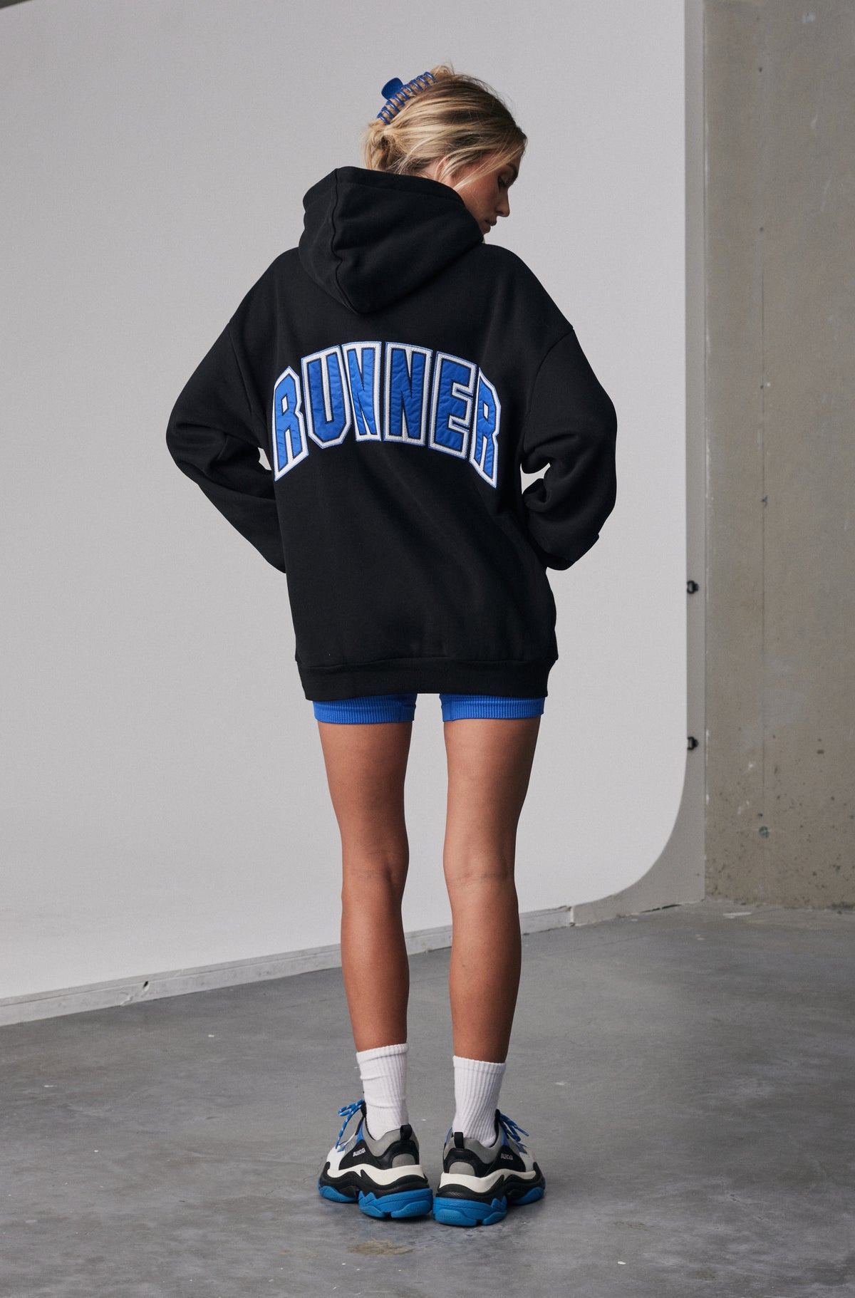 Runner Hoodie - Sapphire Black - Women