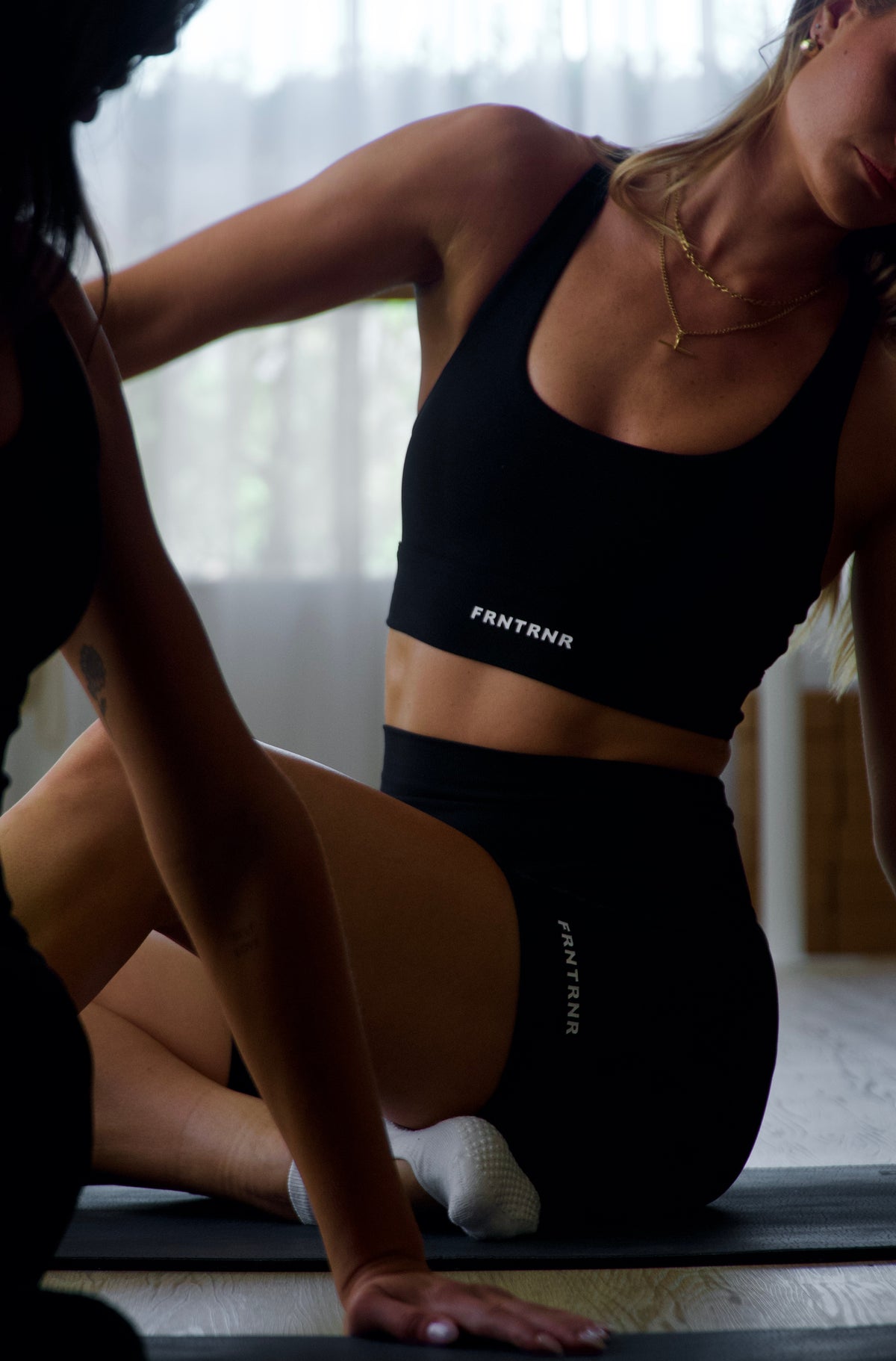 FR Racer Crop - Black - Women