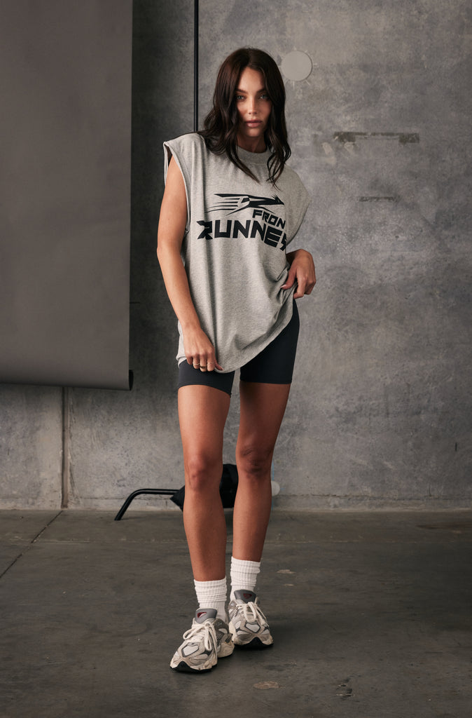 Roadrunner Tank - Grey Marle