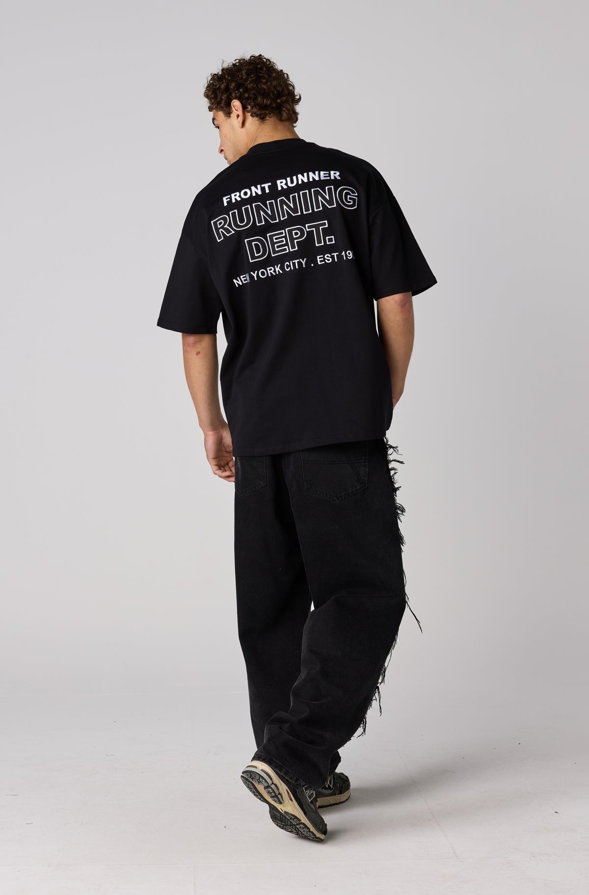 NYCRD Tee - Black/White - Men