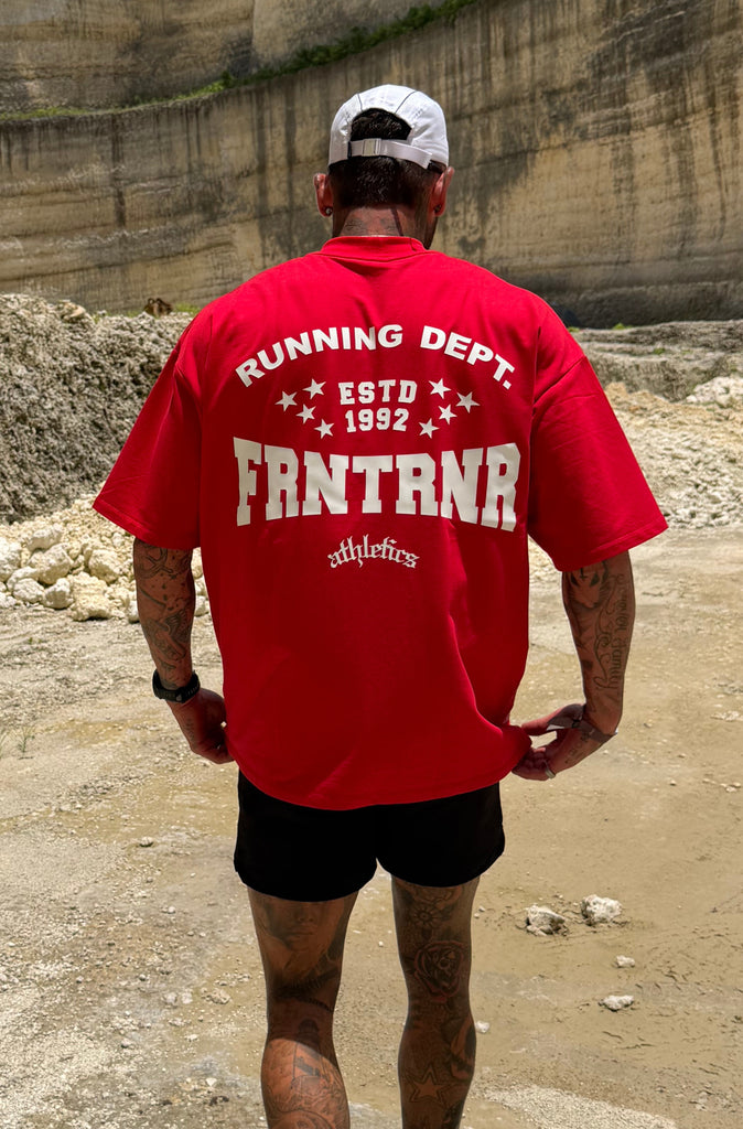 FRNTRNR ESTD Tee Cherry [men]