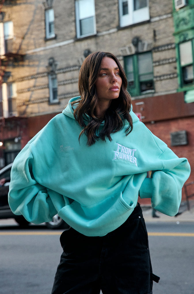 Collusion Hoodie Ice Blue