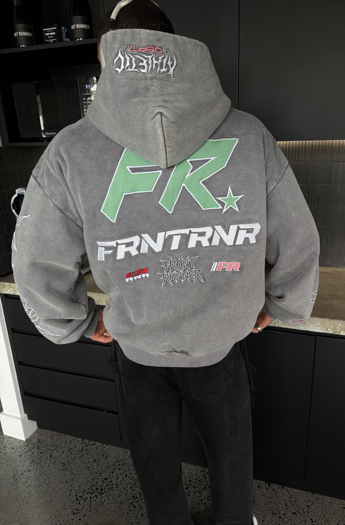 Offset Hoodie Concrete