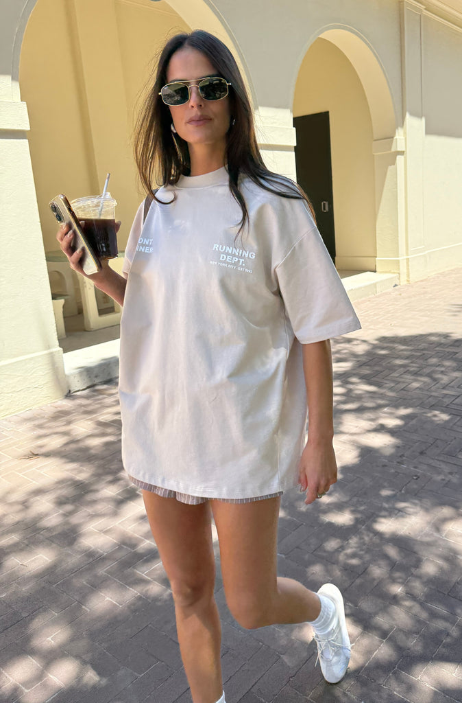 Running Dept Tee - Malt