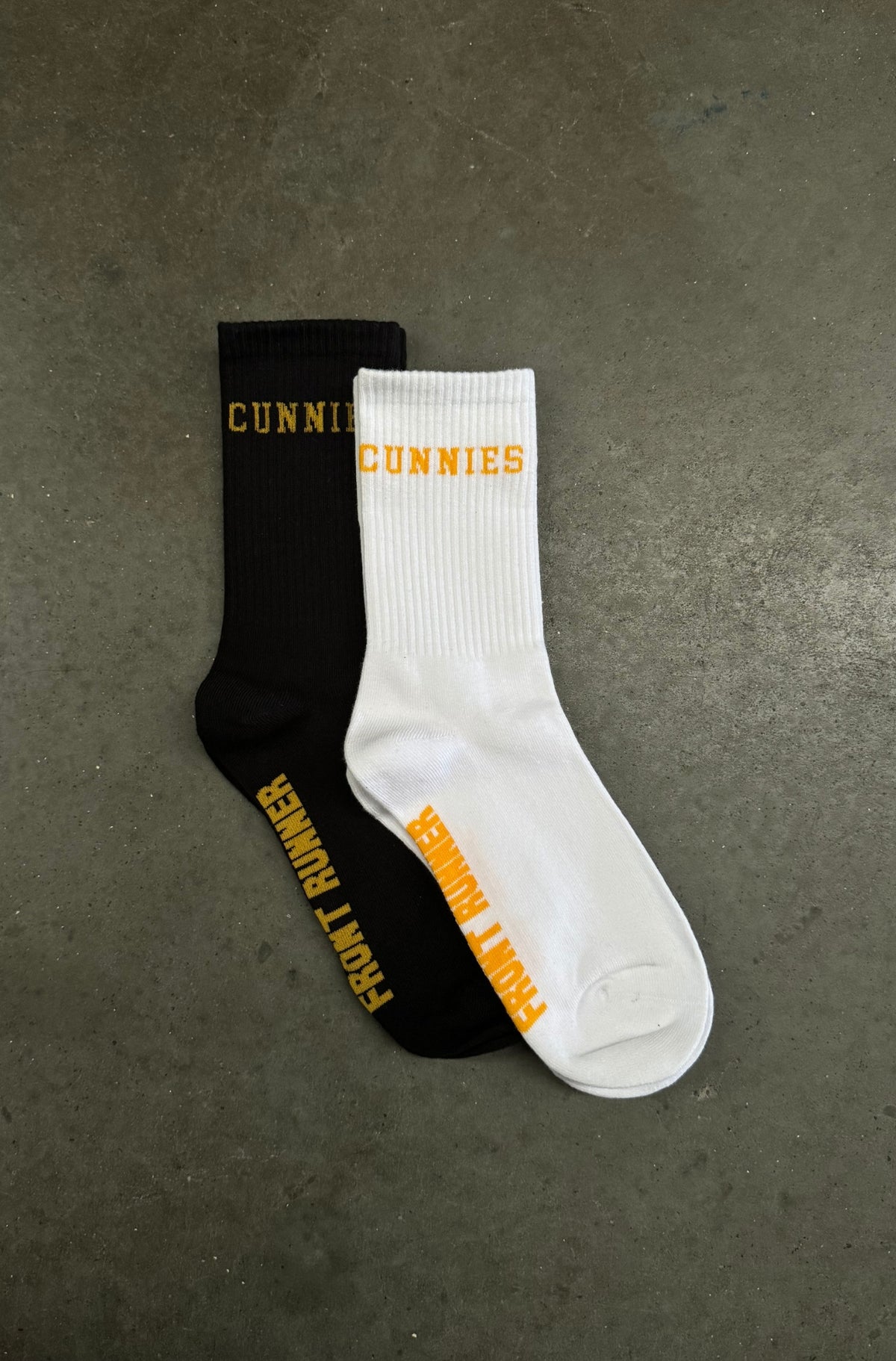 Cunnies Crew Socks - Bumblebee