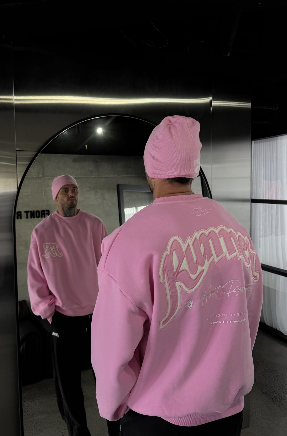 Heritage Crewneck Pink [men]