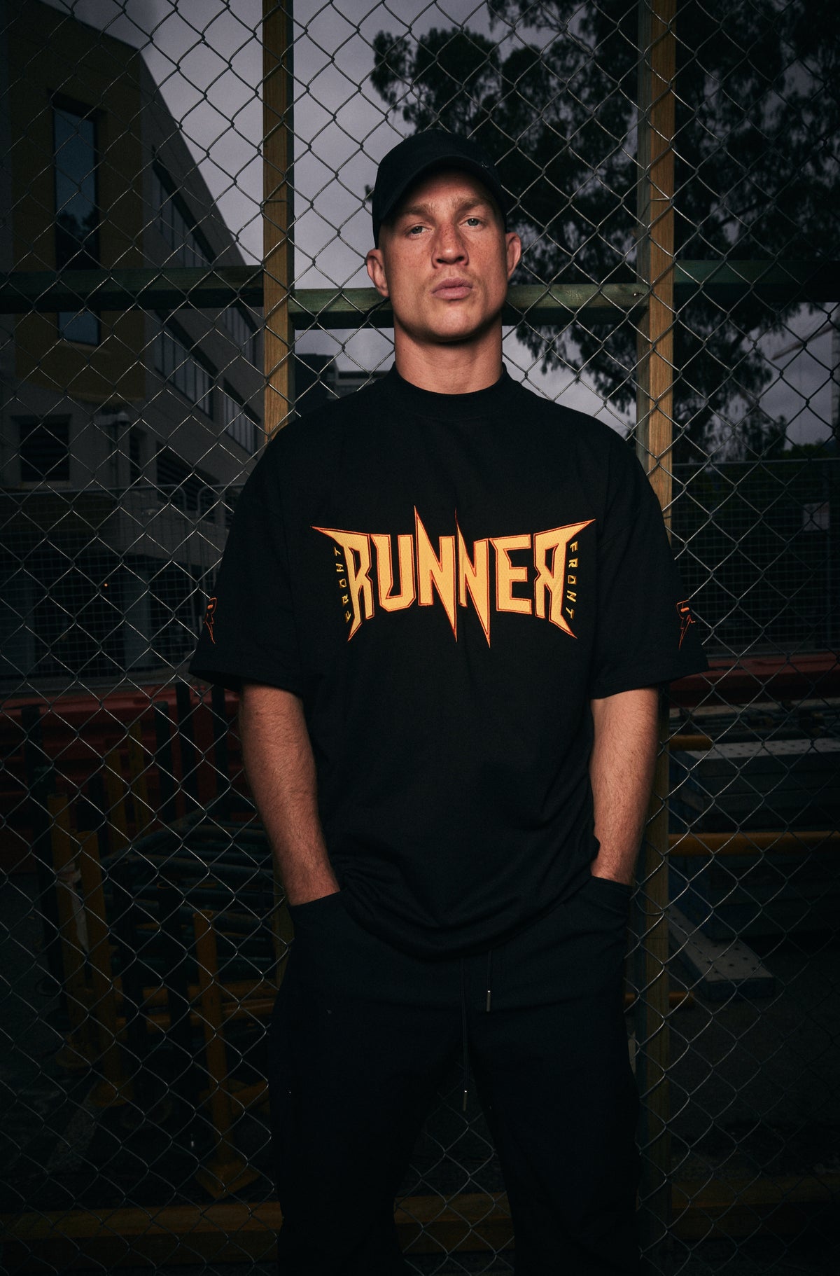 Bolt Tee - Black Fire - Men