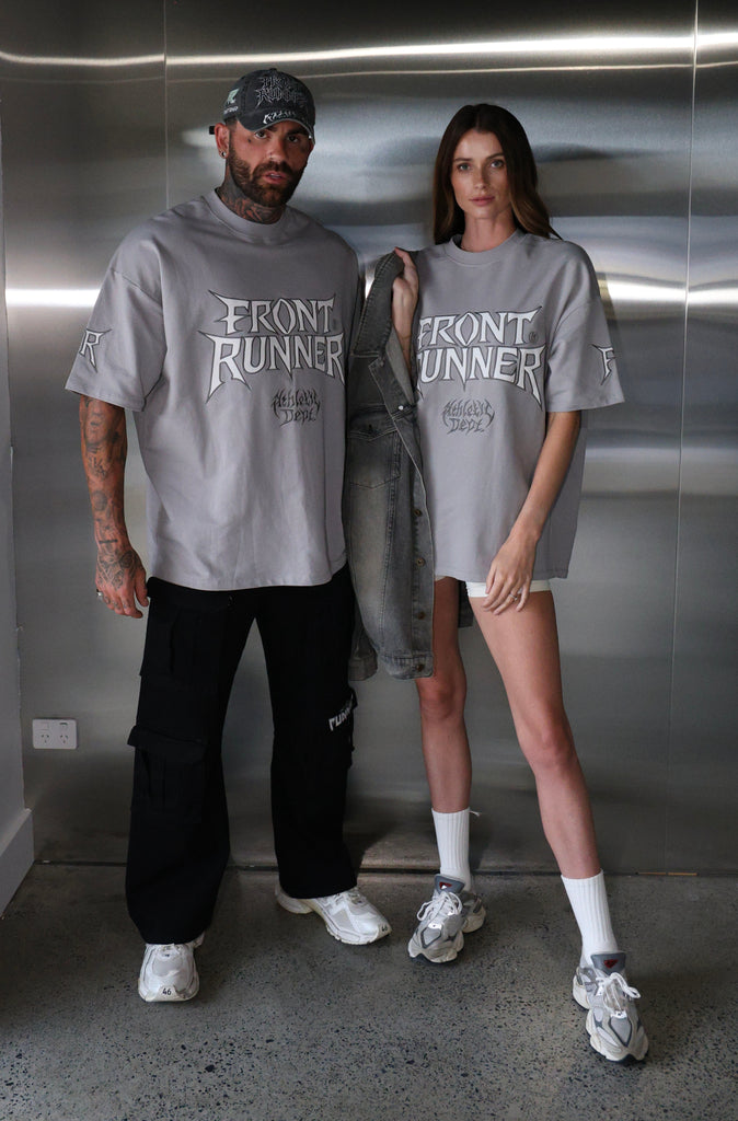 Hardline Runner Tee - Grey