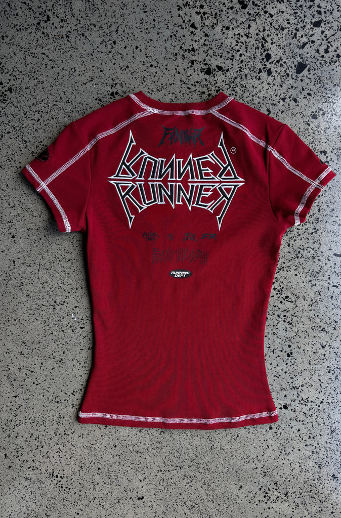 Tagged Nano Tee - Scarlet