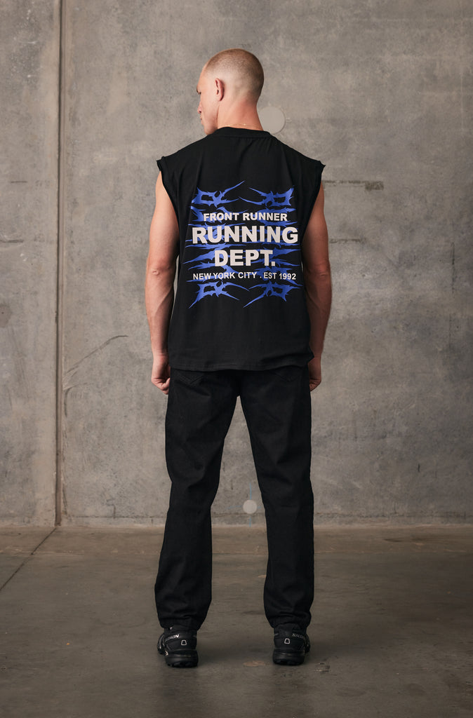 Tribal Dept Tank - Black Cobalt