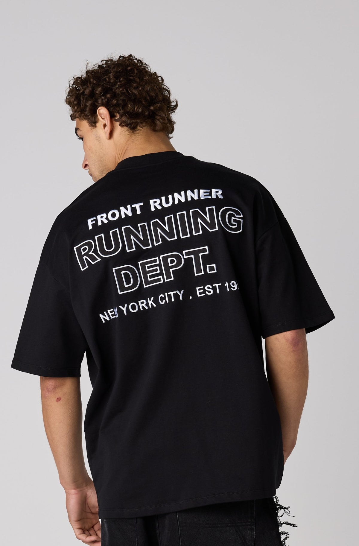 NYCRD Tee - Black/White - Men