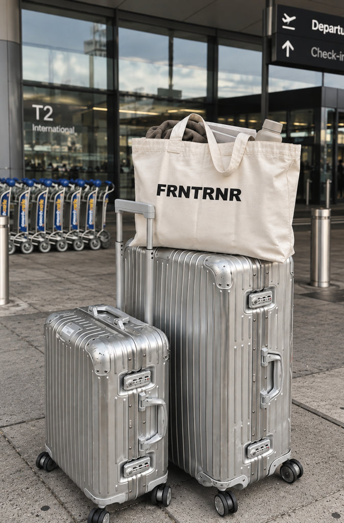 FRNTRNR Oversized Tote White