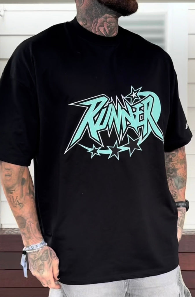 Astro Tee Black Tiffany [men]