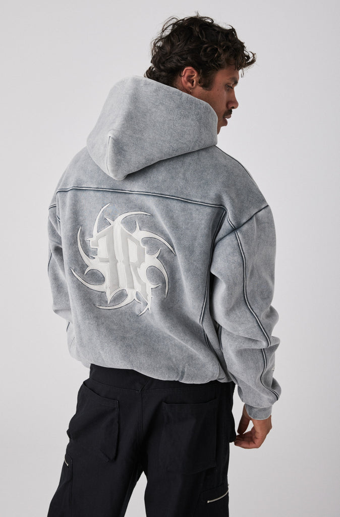 Pyro Hoodie - Concrete