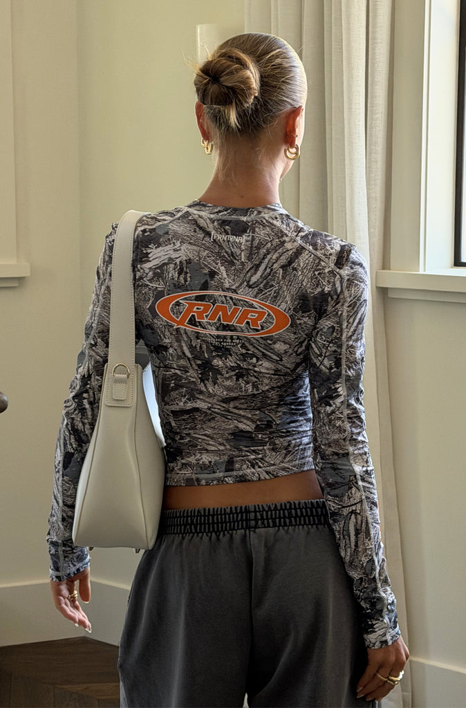Revline L/S Fitted Tee Camo
