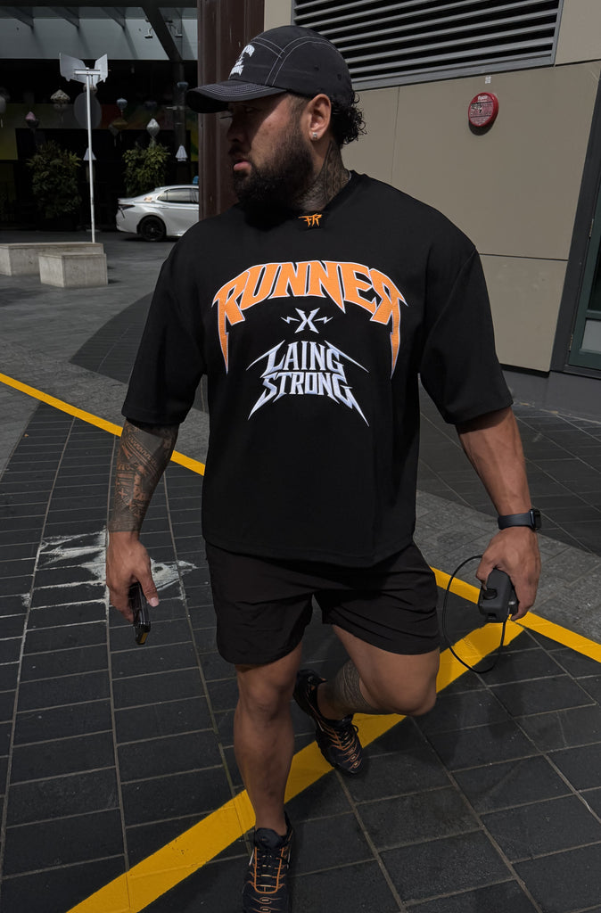 Runner X LS Reignforce Jersey Black Mandarin [men]