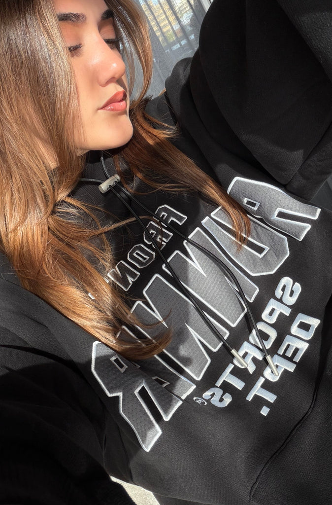 Sports Dept Hoodie Black