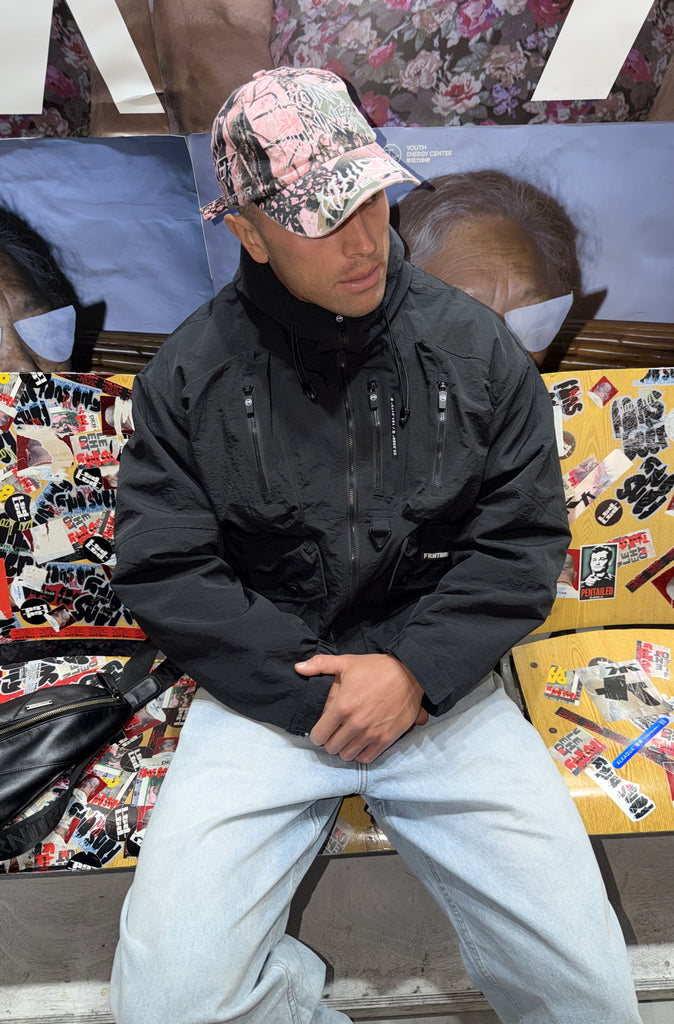 Offset Cap Pink Camo