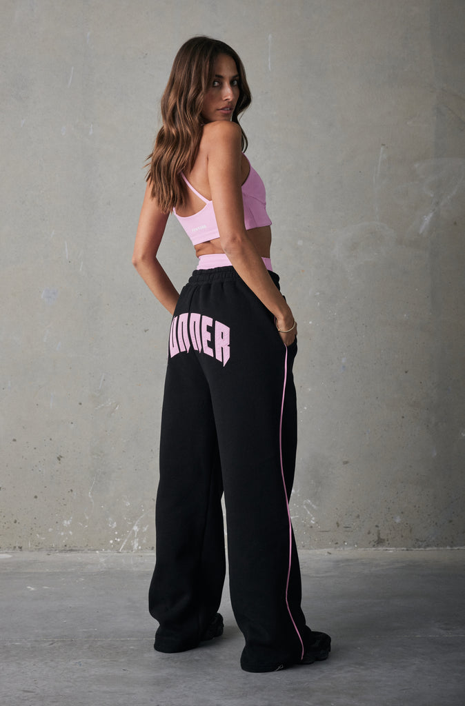 FRNTRNR Wide Leg Sweatpant - Black