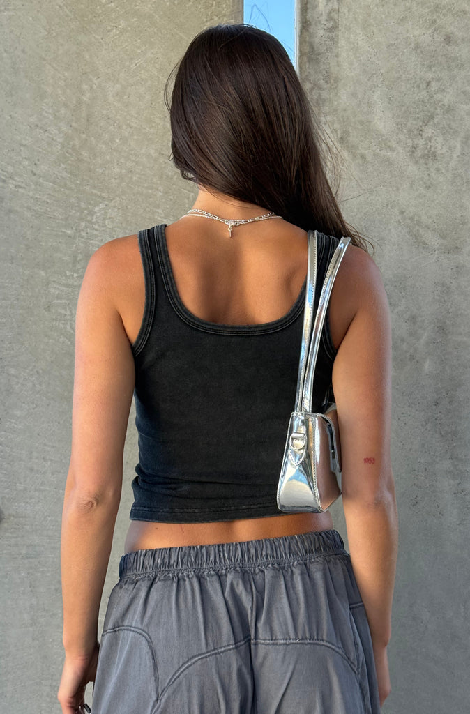 Steelheart Tank - Washed Black