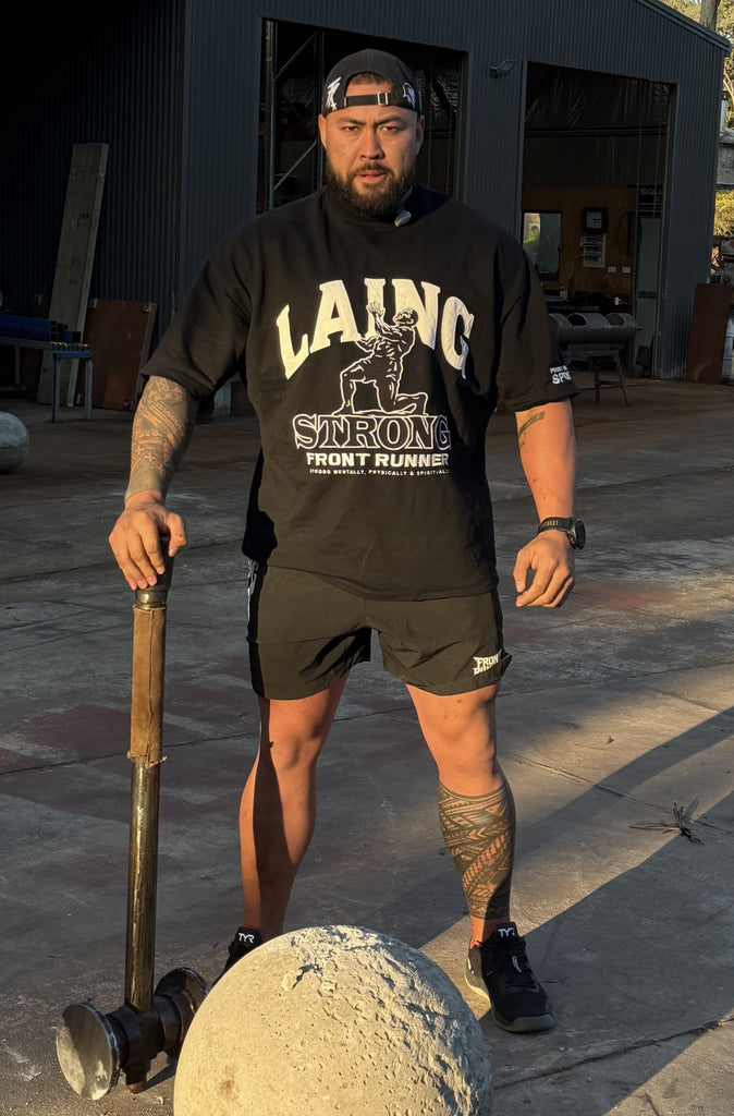 Strongman Legacy Tee Monochrome