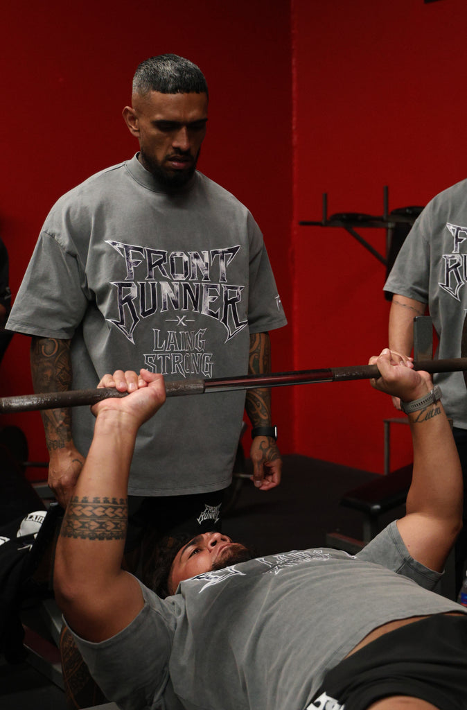 Lead The Charge Tee Concrete