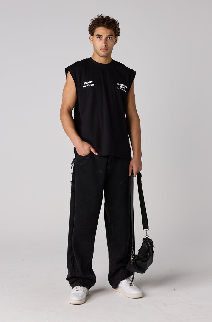 Running Dept Tank - Black