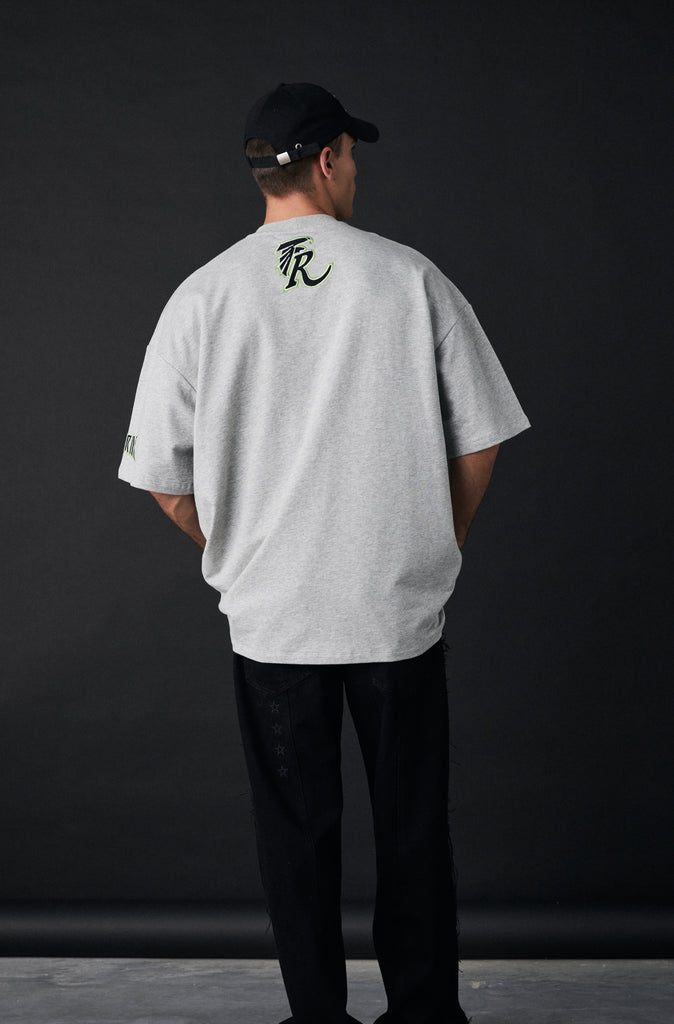 T&F Tee - Grey Lime