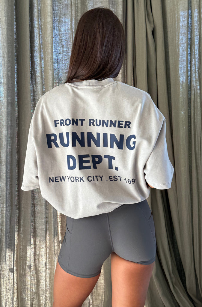 Running Dept Tee - Concrete Midnight