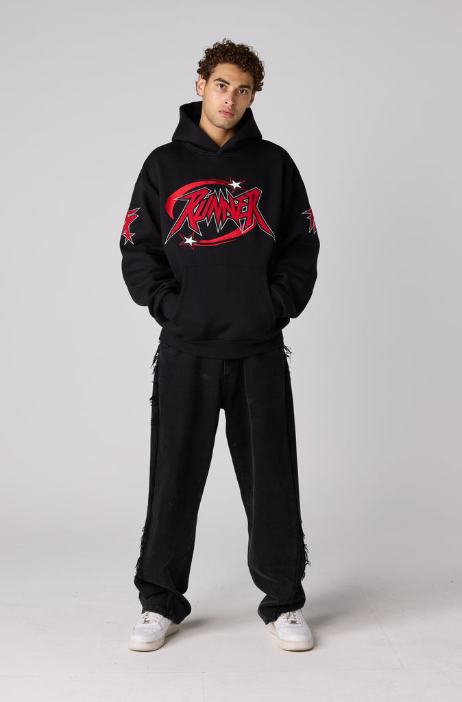 Supanova Hoodie - Black Cherry