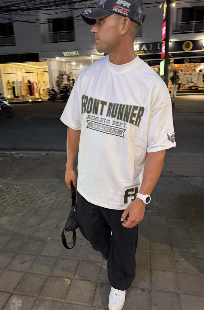 Athletic Department Tee Off White