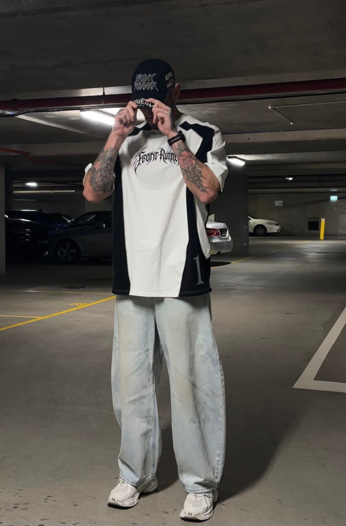 Fluid Panel Tee White
