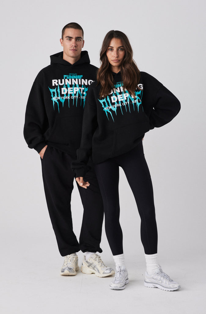 Tribal Dept Hoodie - Black Tiffany