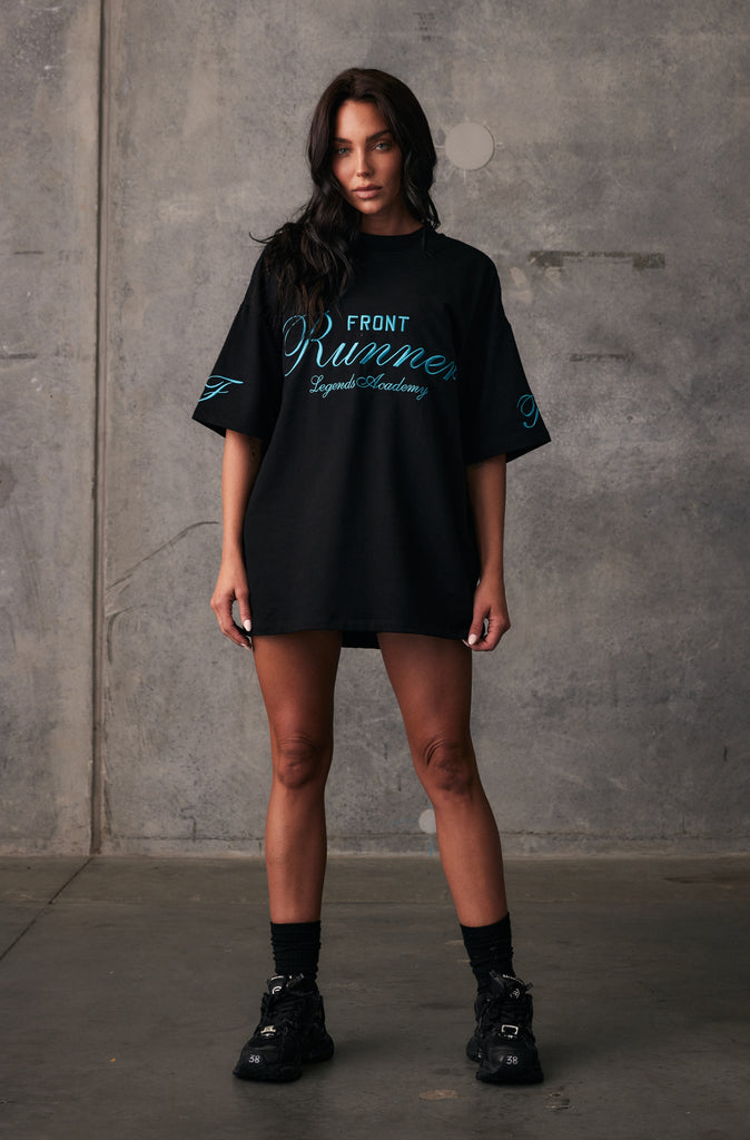 LA Tee - Black & Teal