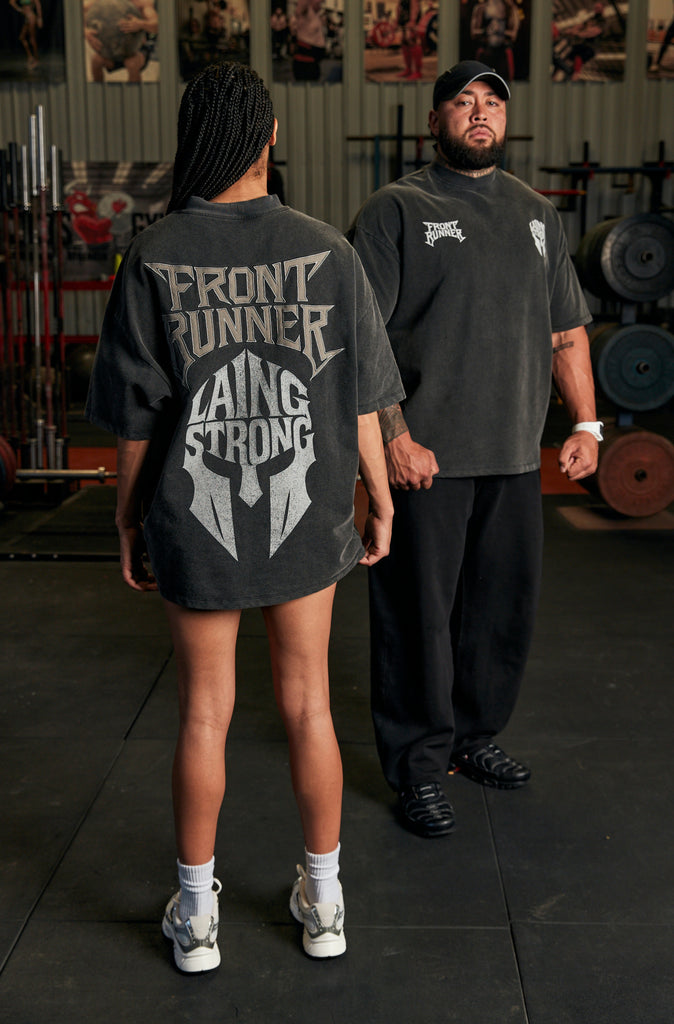 Laing Strong Legion Tee - Washed Black