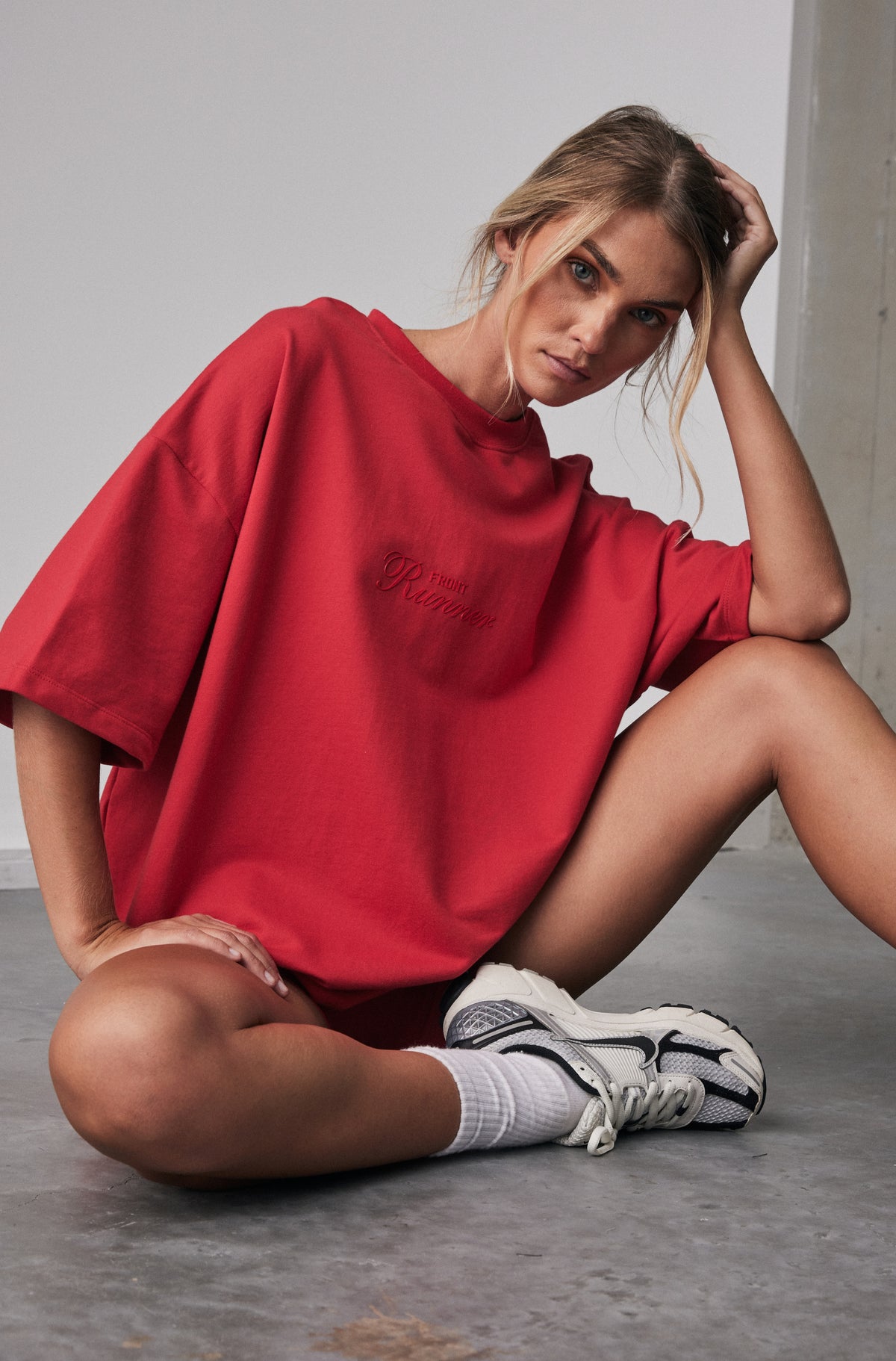 Staple Tee - Red - Women