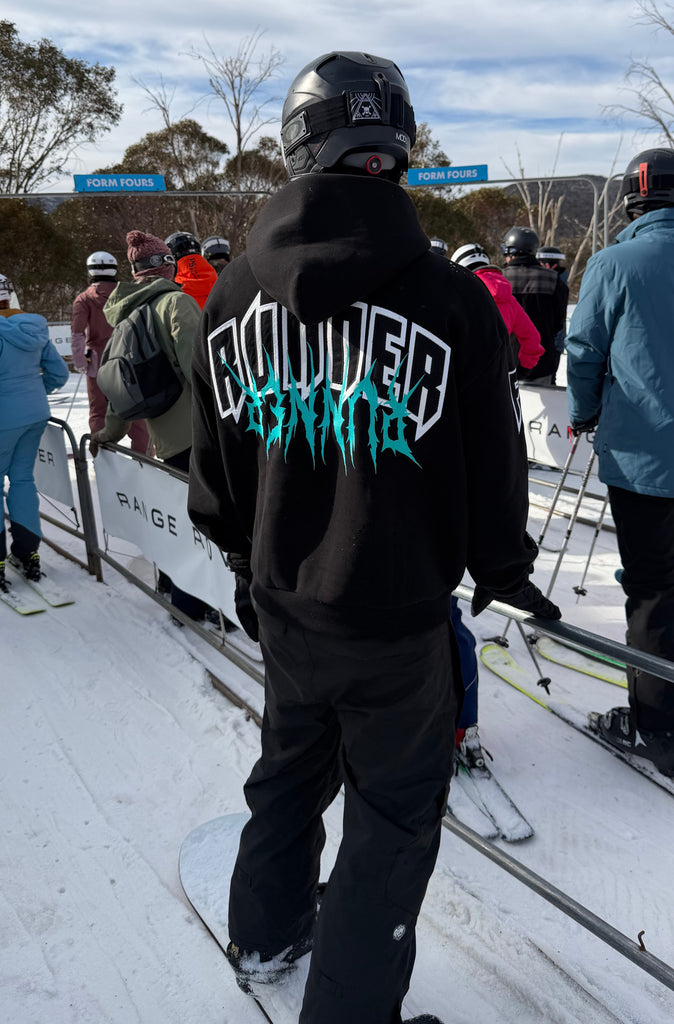 Razor Hoodie Black Tiffany