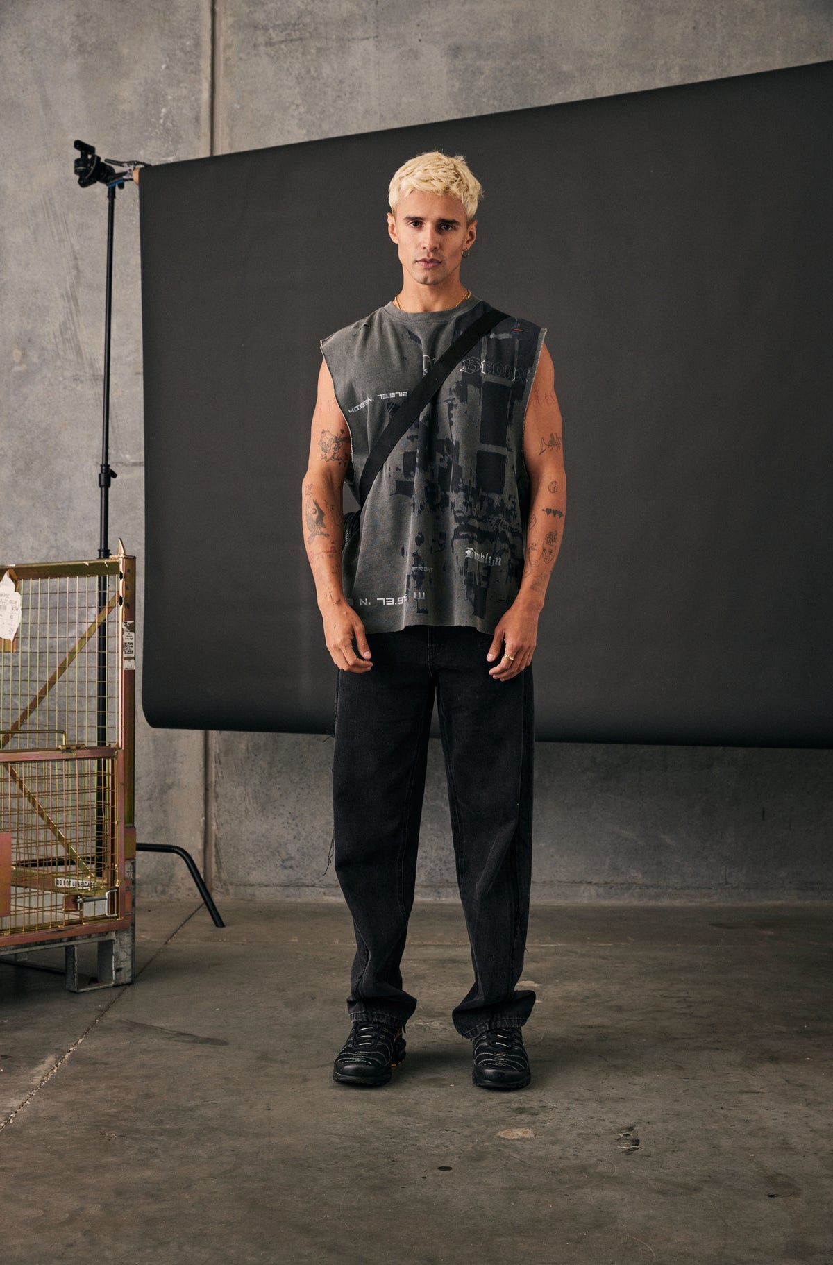 Bronx Tank - Concrete - Men